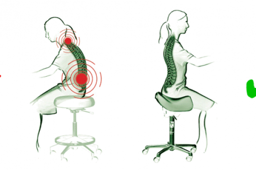 Posture Bambach Saddle Seat vs Exam Stool